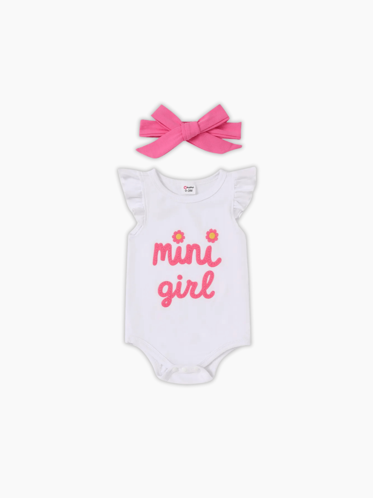 Baby Boy/Girl Letter Print Romper (0mths - 2yrs)