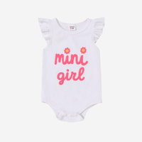 Baby Boy/Girl Letter Print Romper (0mths - 2yrs)