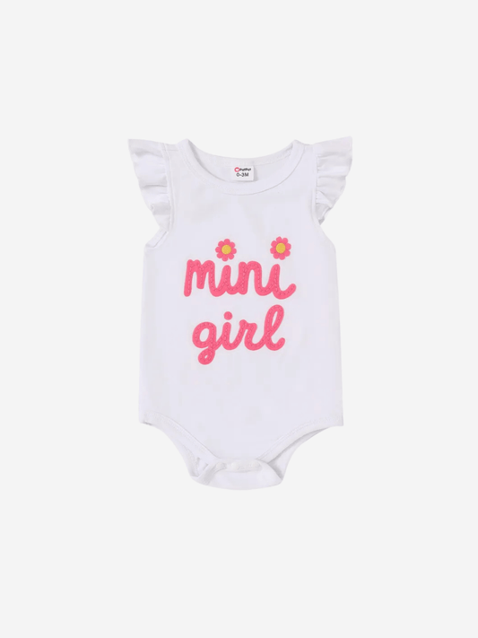 Baby Boy/Girl Letter Print Romper (0mths - 2yrs)