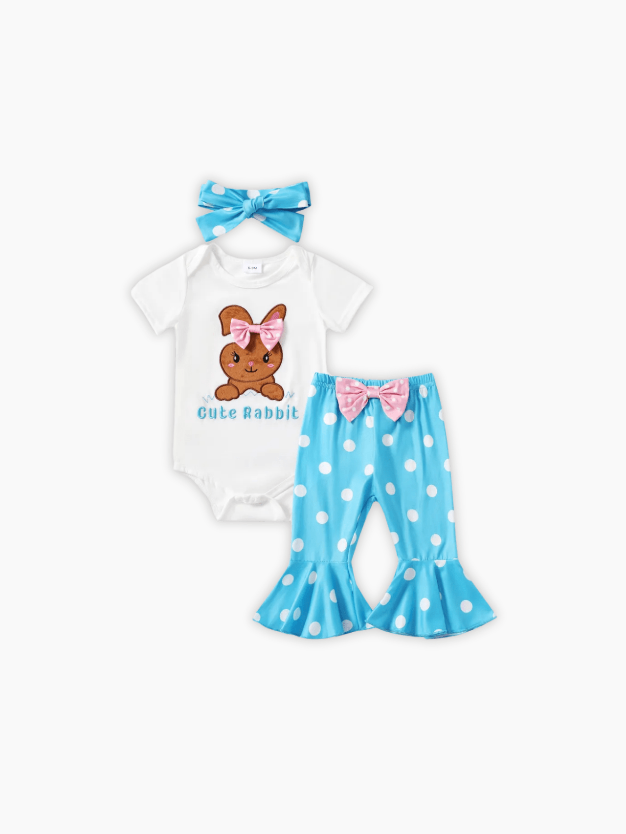 Baby Girl Cartoon Print Romper Set (0mths - 2yrs)