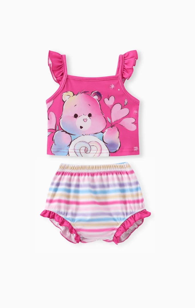 Baby Girl Cartoon Printed Pant Set