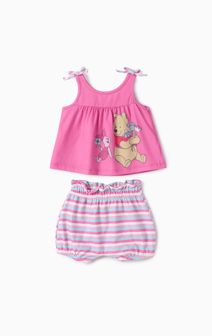 Baby Girl Doll Printed Set