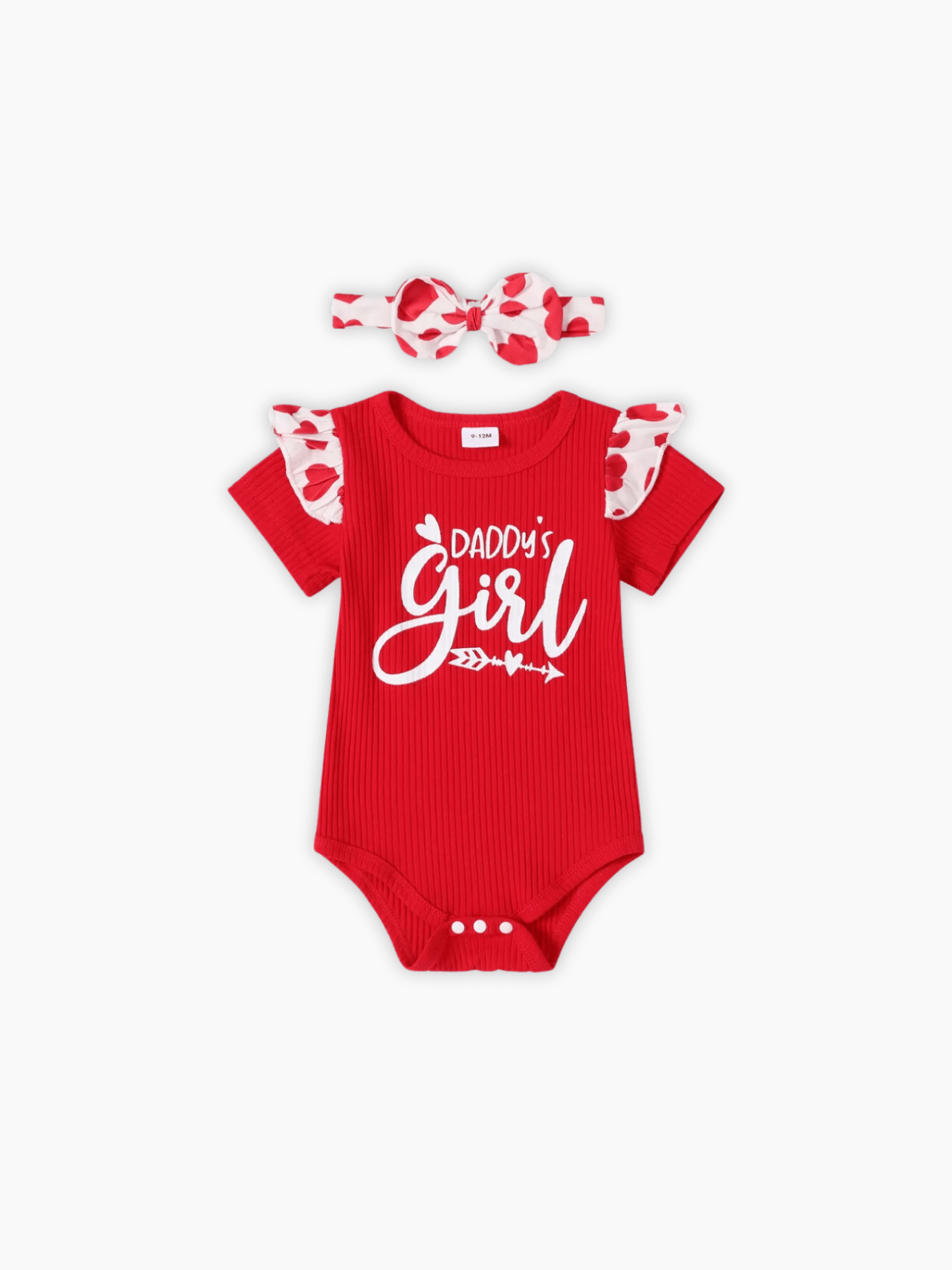 Baby Girl Letter Print Romper (0mths - 2yrs)