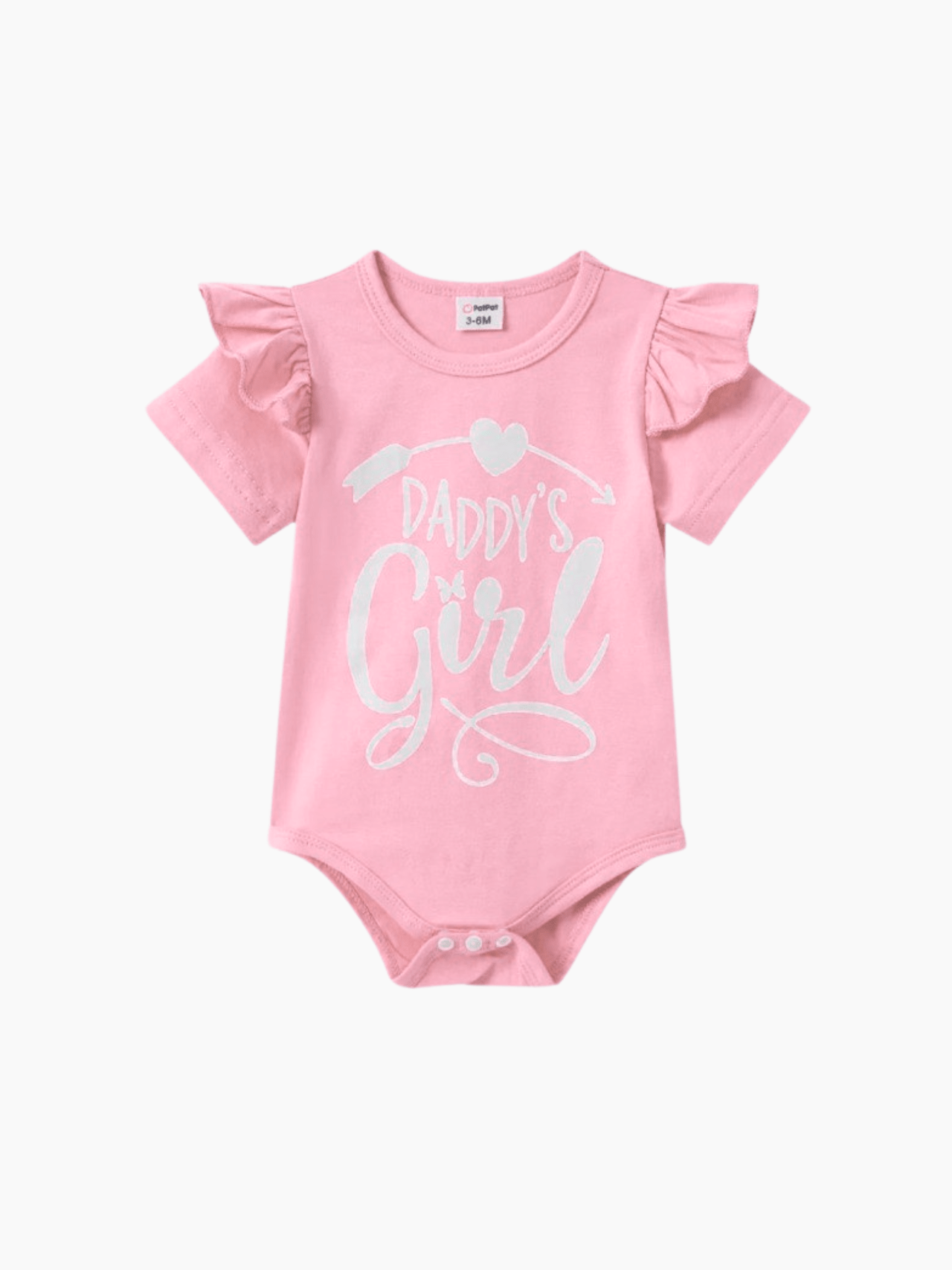 Baby Girl Letter Print Romper (0mths - 2yrs)