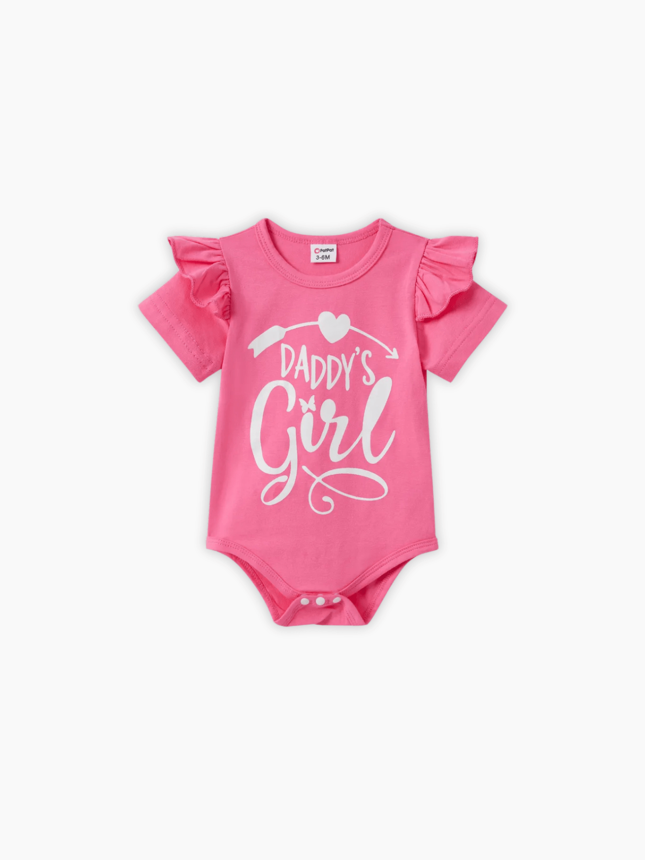 Baby Girl Letter Print Romper (0mths - 2yrs)