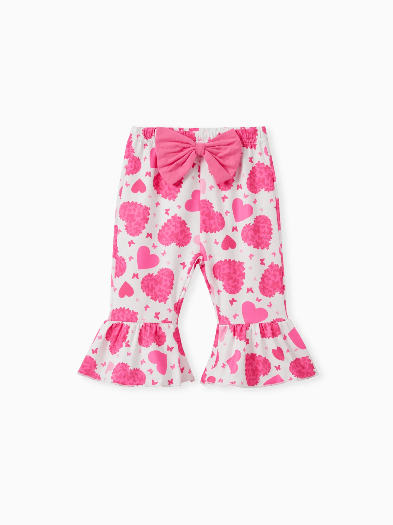 Baby Girl Letter Print Romper With Bow (0mths - 2yrs)