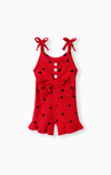 Baby Girl Love Printed Romper