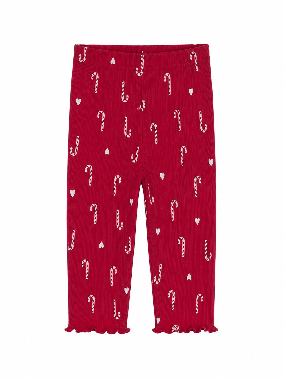Baby Girl Red printed pant (0 - 3 Years)