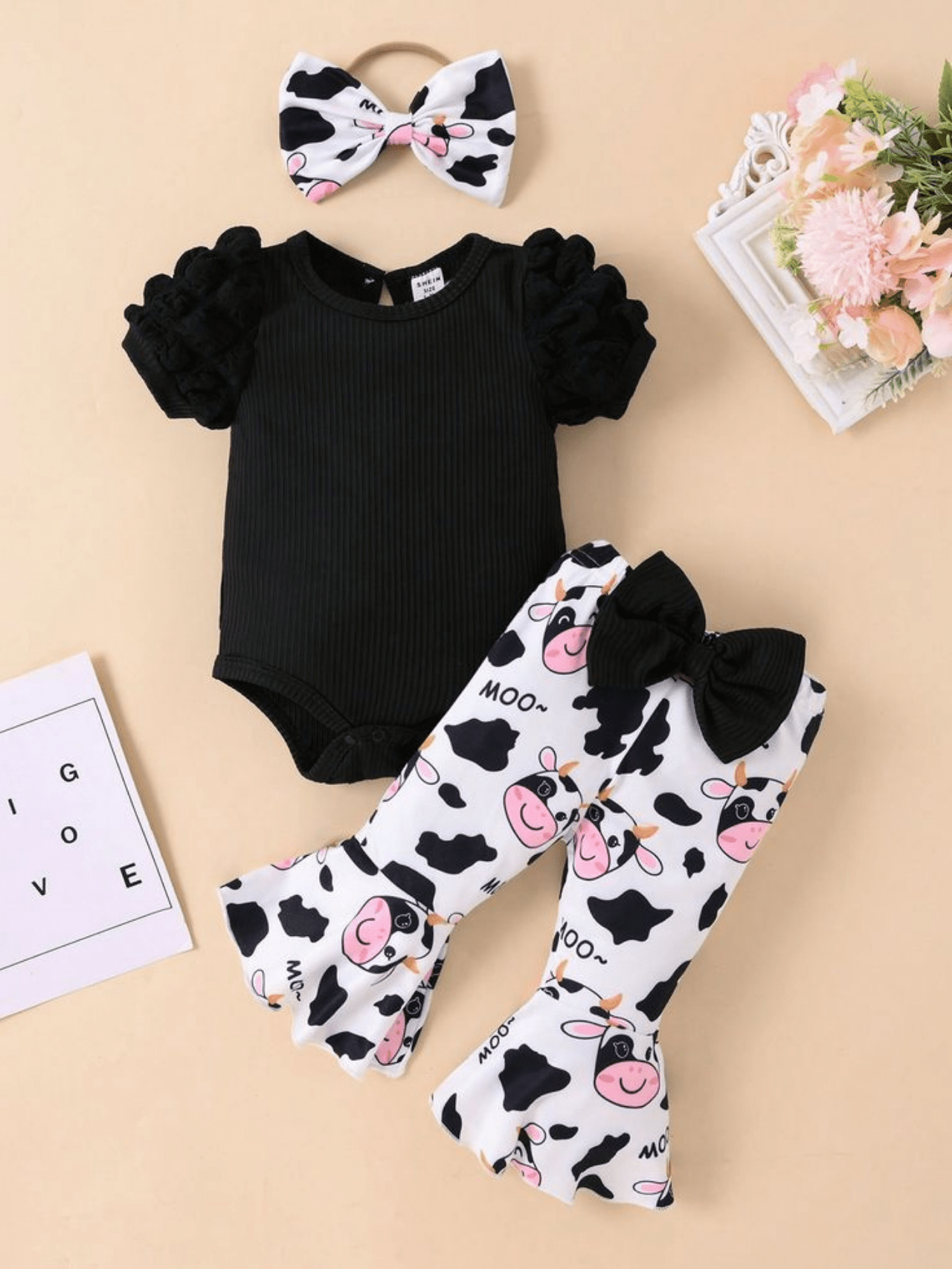 Baby Girl Romper & Pant Set (0mths - 2yrs)