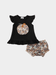 Baby Girls' Camo Pumpkin Flutter Sleeve Top and Bloomer Set