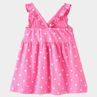 Baby Girls' Disney Minnie Mouse Pink Polka Dot Ruffle Dress