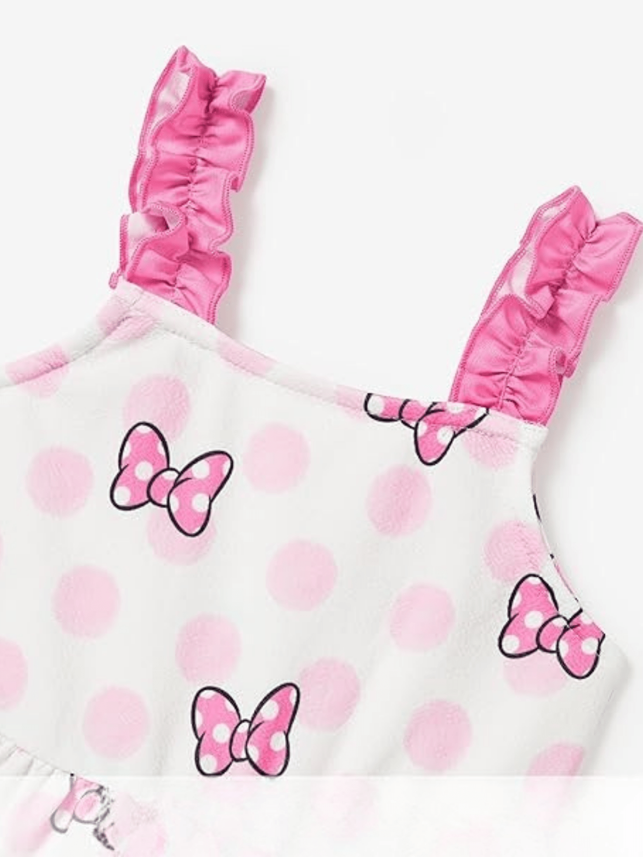 Baby Girls' Disney Minnie Mouse Polka Dot Ruffle Strap Dress