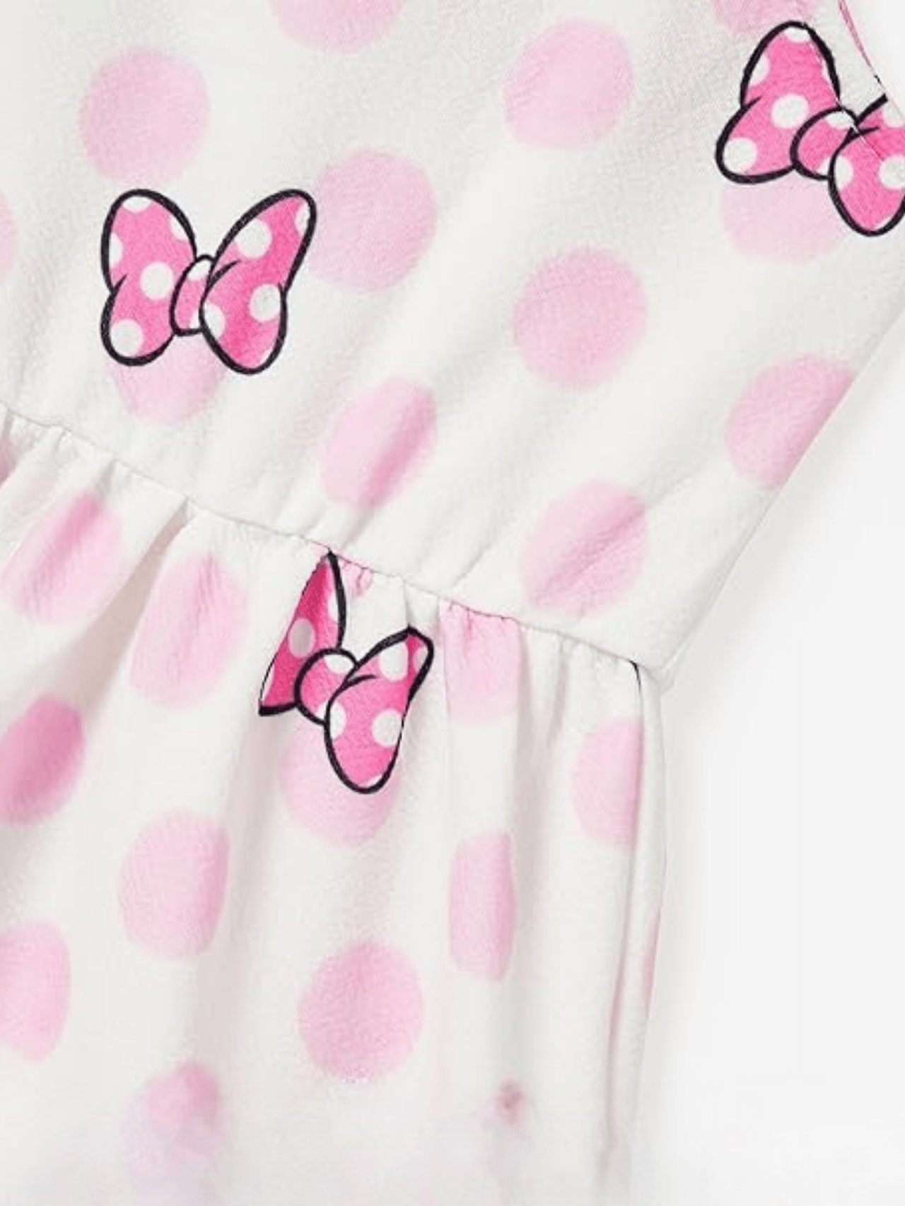 Baby Girls' Disney Minnie Mouse Polka Dot Ruffle Strap Dress