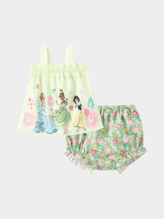 Baby Girls' Disney Princess Floral Cami and Bloomer Set