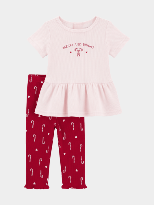 Baby Girls' Pink Floral A - Line Sundress