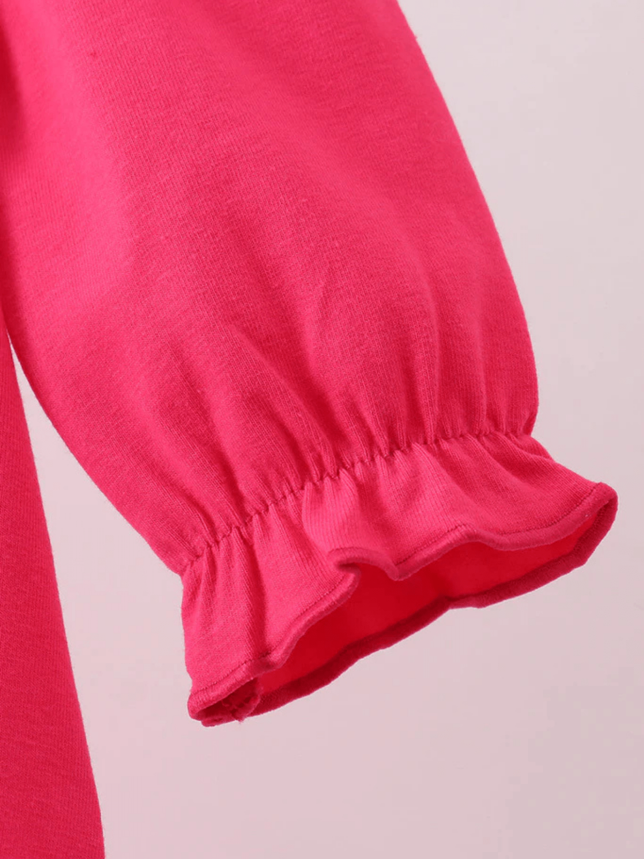 Baby Girls' Pink Teddy Bear Smocked Romper