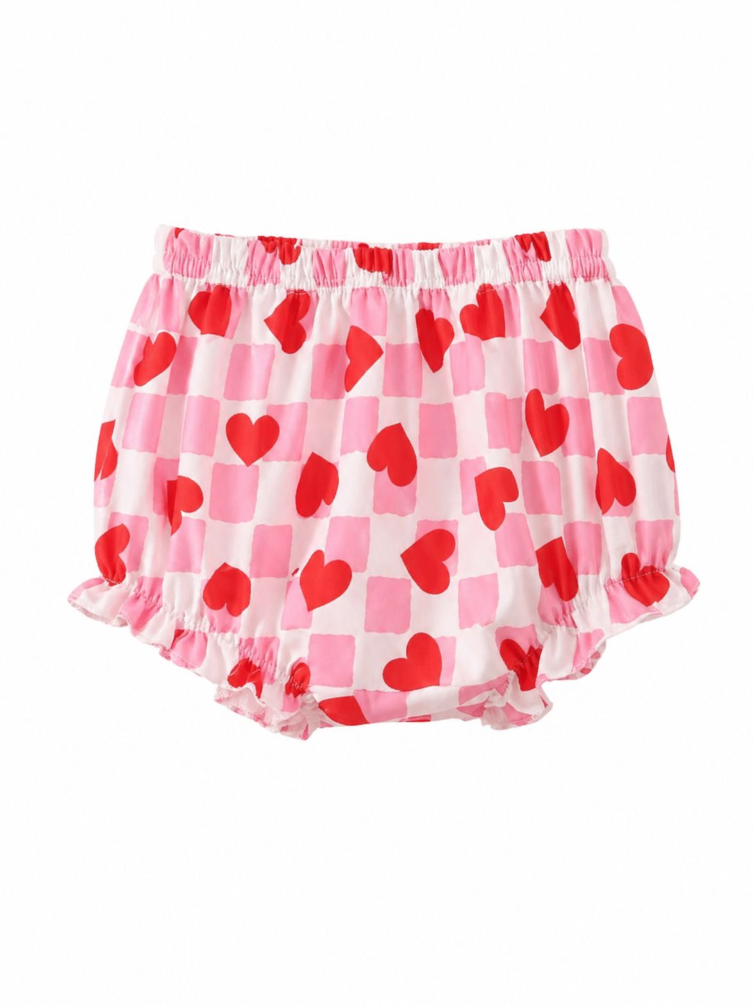 Baby Girls' Red Heart Tunic Pant (0 - 3 Years)