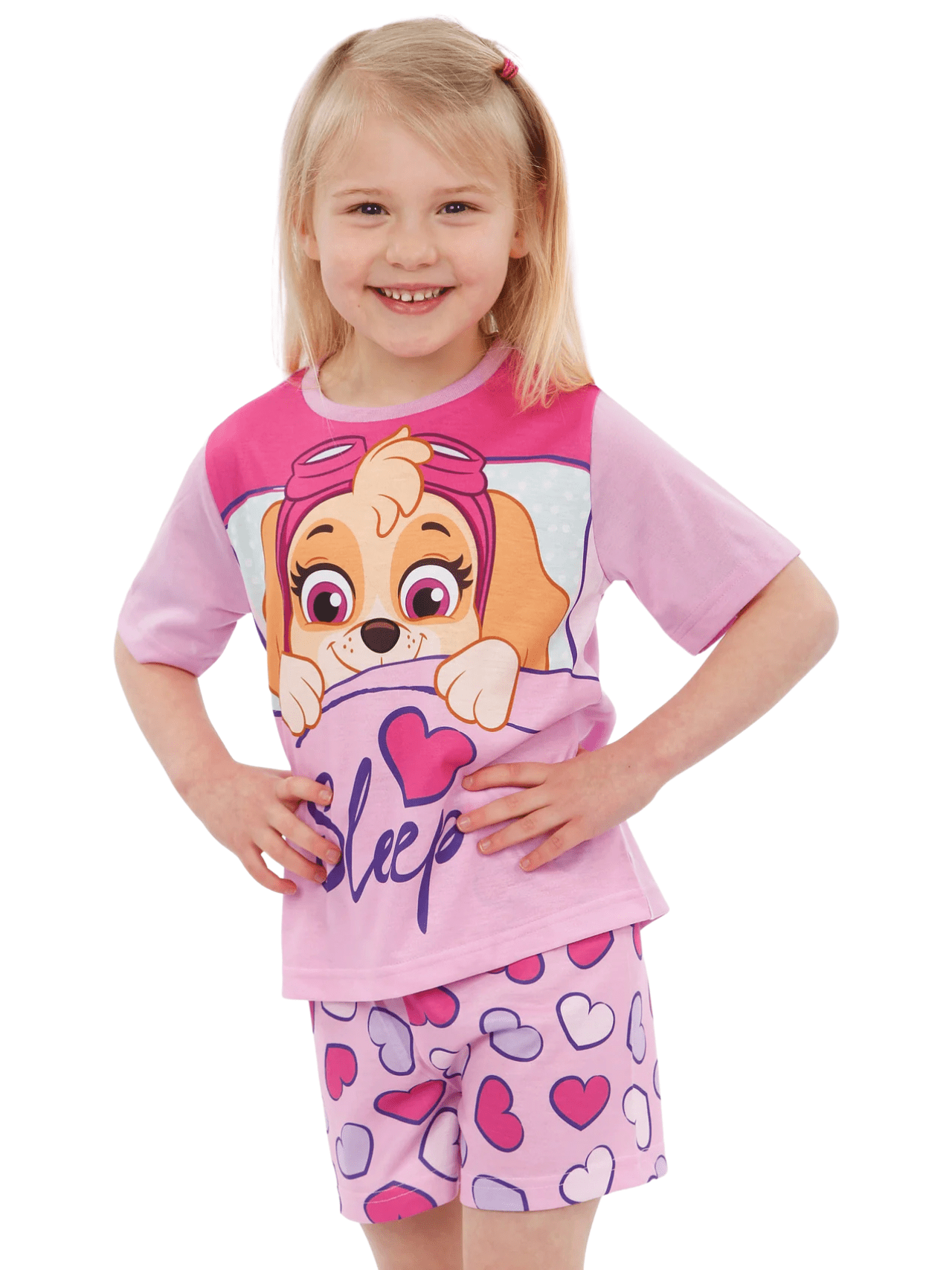 Baby & Kids Girl Paw Patrol Printed Pink Color T-shirt Set (2mths - 8yrs)