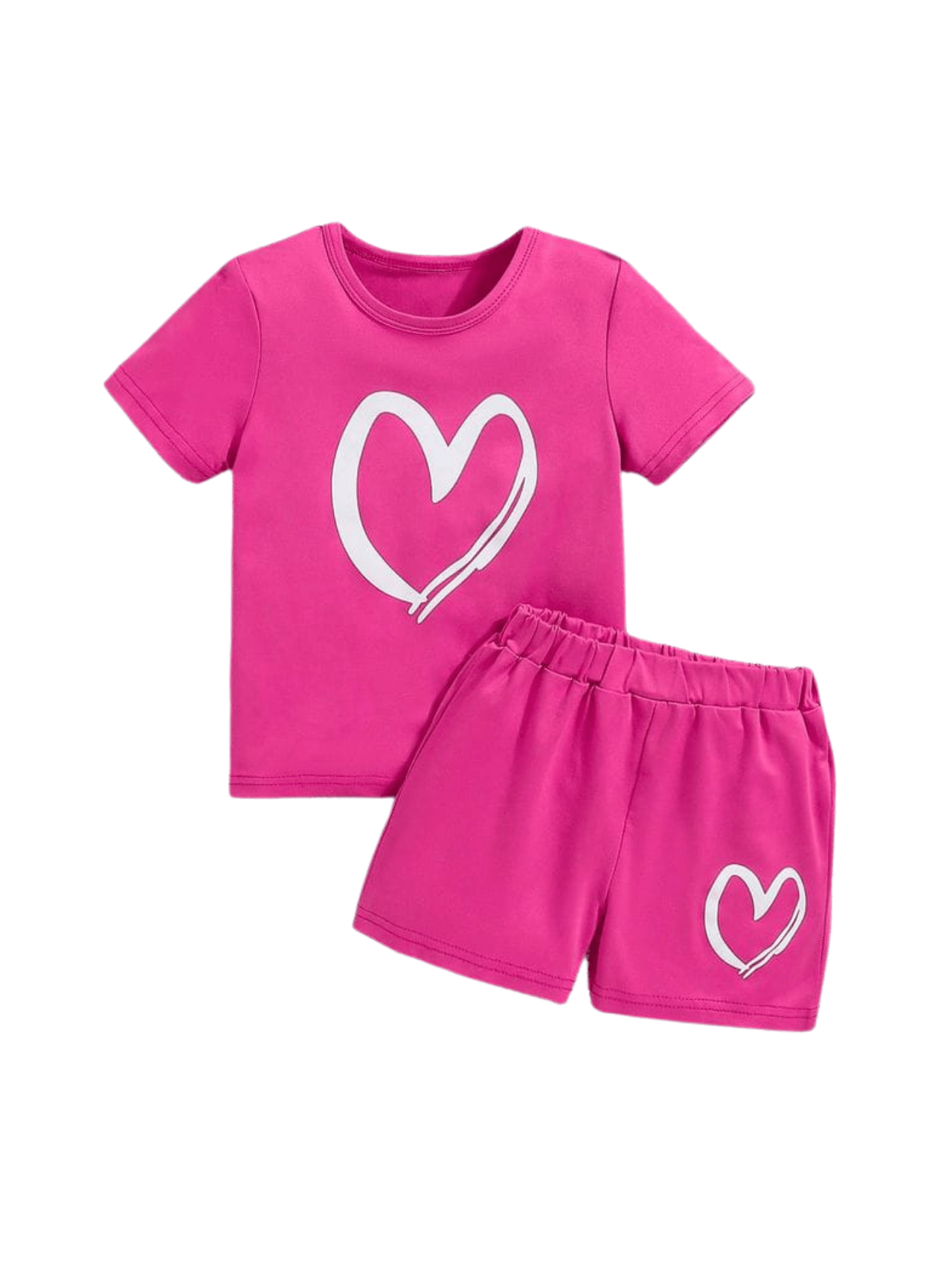 Baby & Kids Love Printed T-shirt Set (2yrs - 8yrs)