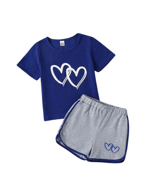 Baby & Kids Love Printed T-shirt Set (2yrs - 8yrs)