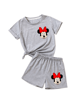 Baby & Kids Minnie Mouse Printed T-shirt Set (2yrs - 8yrs)