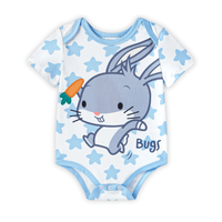 Baby Rabbit Print Romper (0mths - 2yrs)