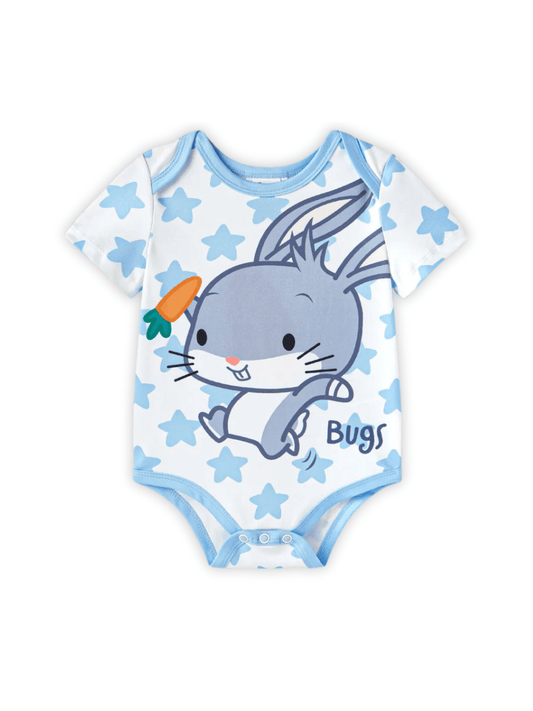 Baby Rabbit Print Romper (0mths - 2yrs)