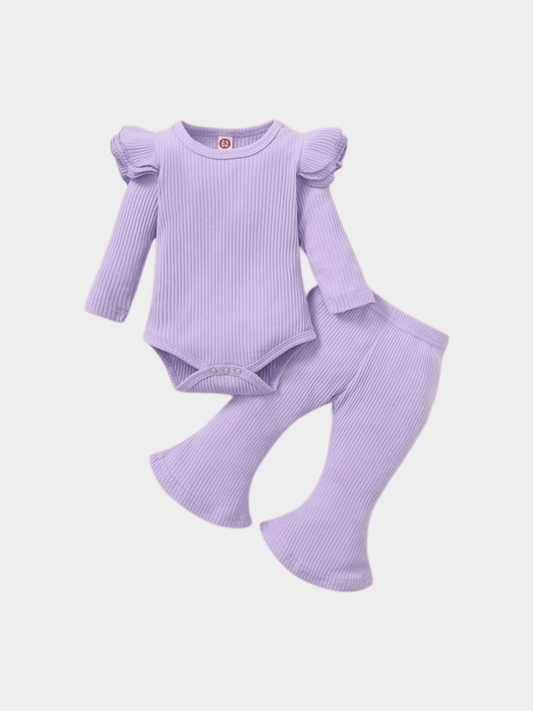 Baby Romper Outerwear Set