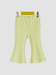 Baby/Toddler Pale Yellow Ribbed Flare Pants