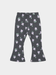 Baby/Toddler Purple Flower Print Flare Sweatpant