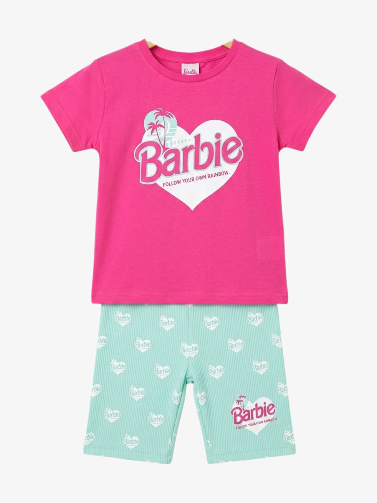 Barbie Rainbow T-Shirt Set
