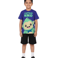 Captan Kiko T-shirt Set From Babuland (Get Child Entry Ticket Free)