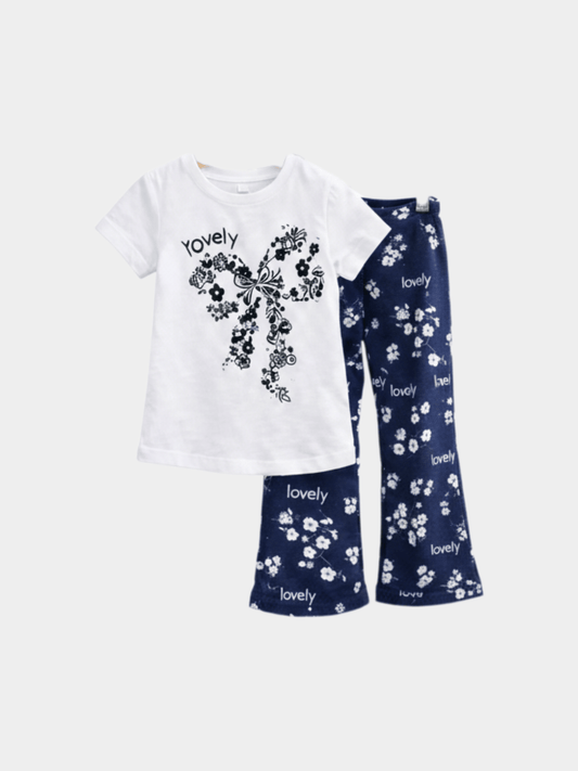 Children's T-shirt and Long Pant Set