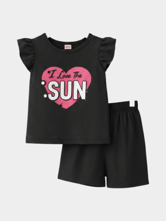 Children's T-shirt and Short Pant Set