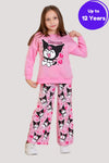 Clothxtra 2pcs Winter Kuromi Printed Sweatshirt & Pant Set (up to 12 years)