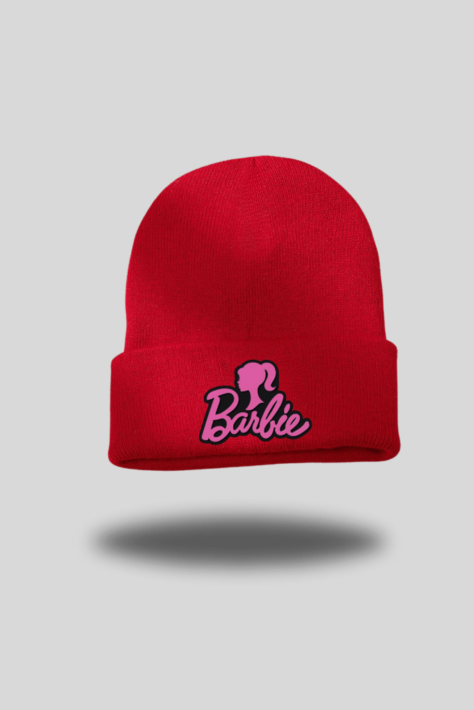 Clothxtra Barbie Printed Kids Beanies