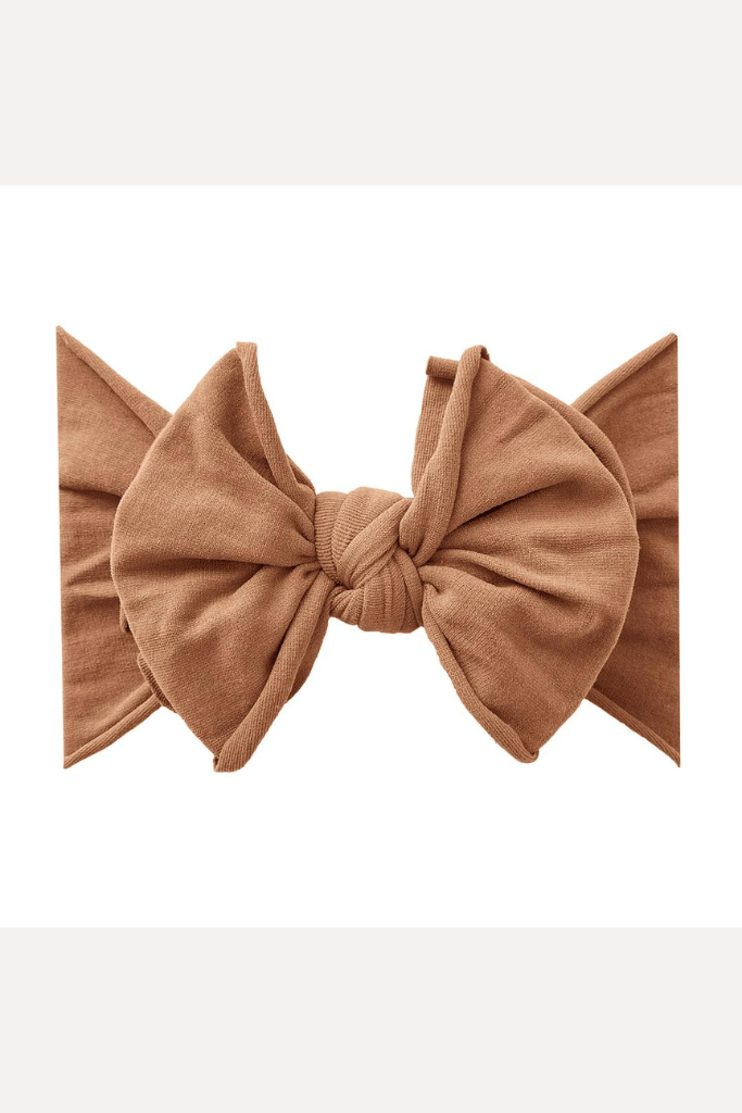 Clothxtra Brown Princess Bow