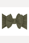 Clothxtra dark Olive Princess Bow