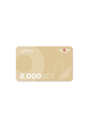 ClOTHXTRA E - Gift Card