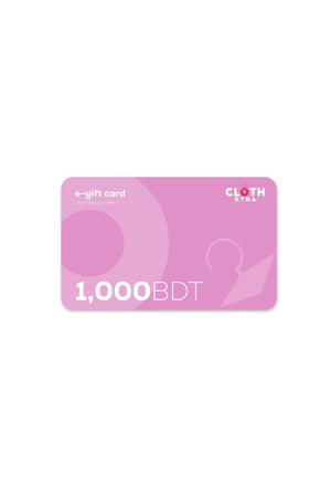 ClOTHXTRA E - Gift Card