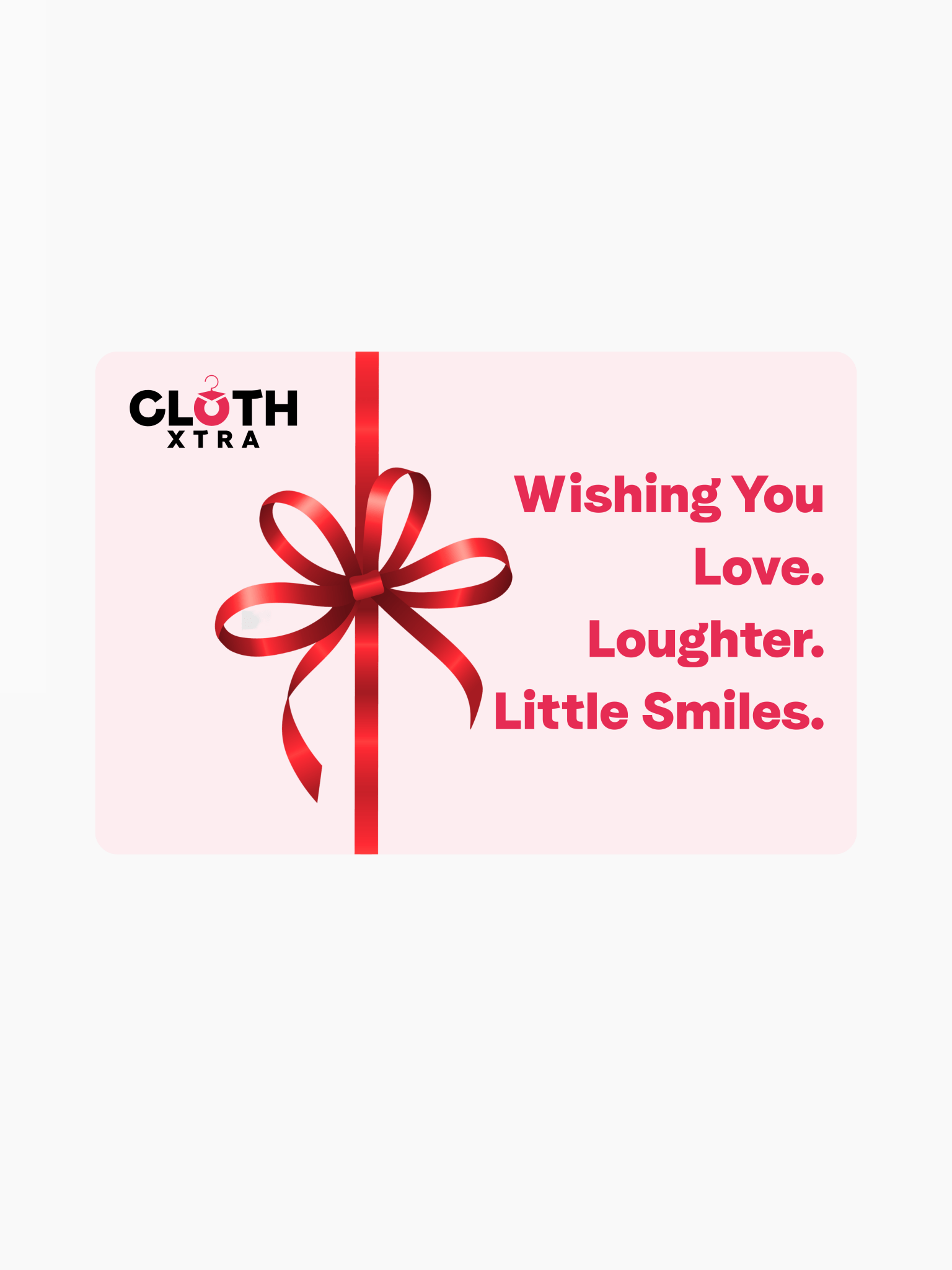 Clothxtra E - Gift Card