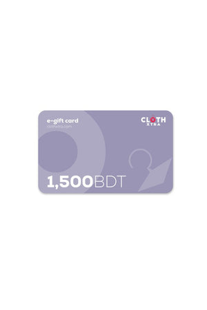 ClOTHXTRA E - Gift Card