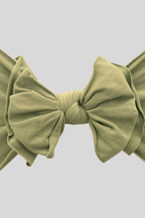 Clothxtra Light Olive Princess Bow