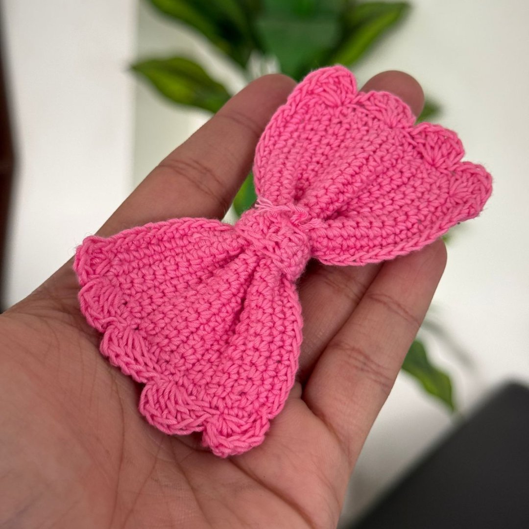 Crochet Hair Bow