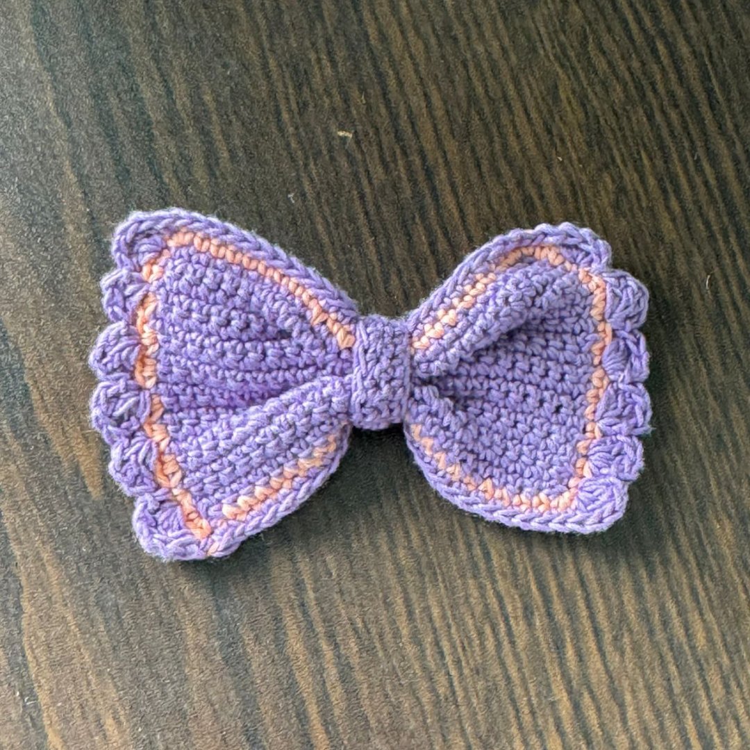 Crochet Hair Bow