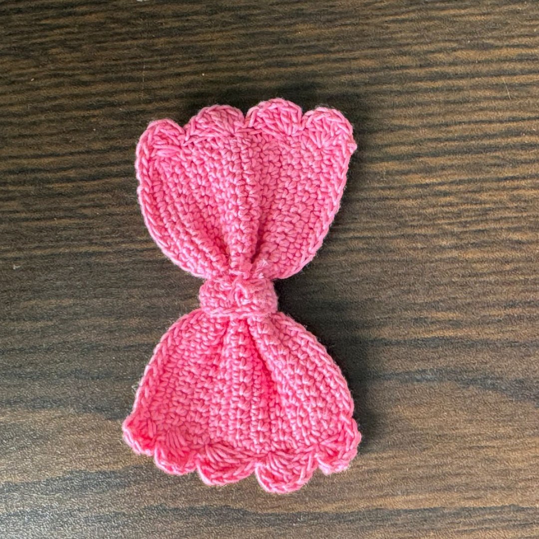 Crochet Hair Bow