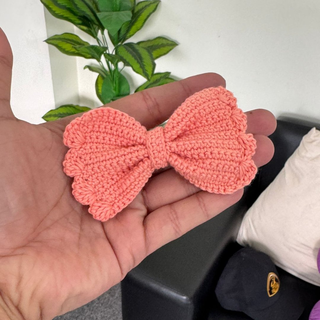 Crochet Hair Bow