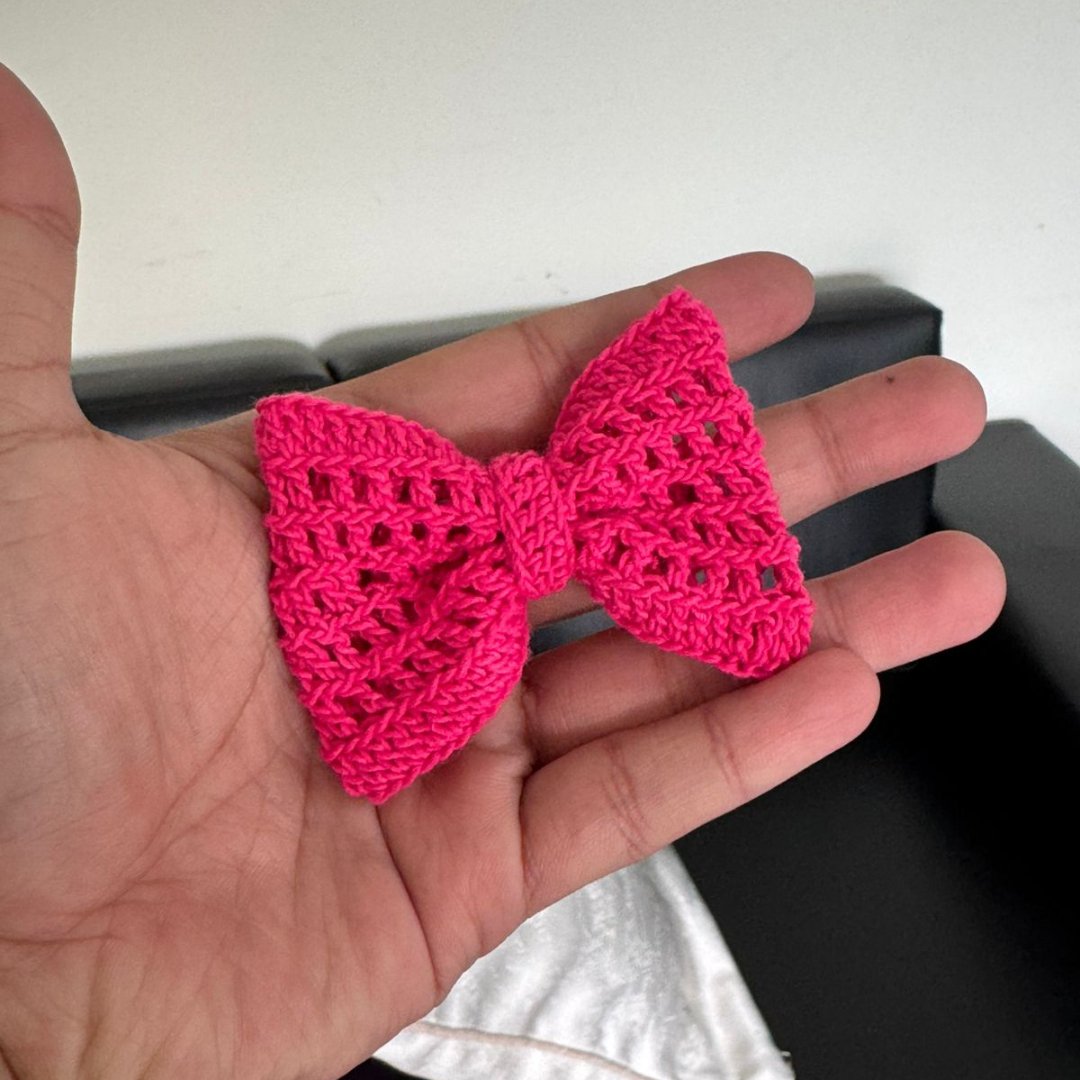 Crochet Hair Bow