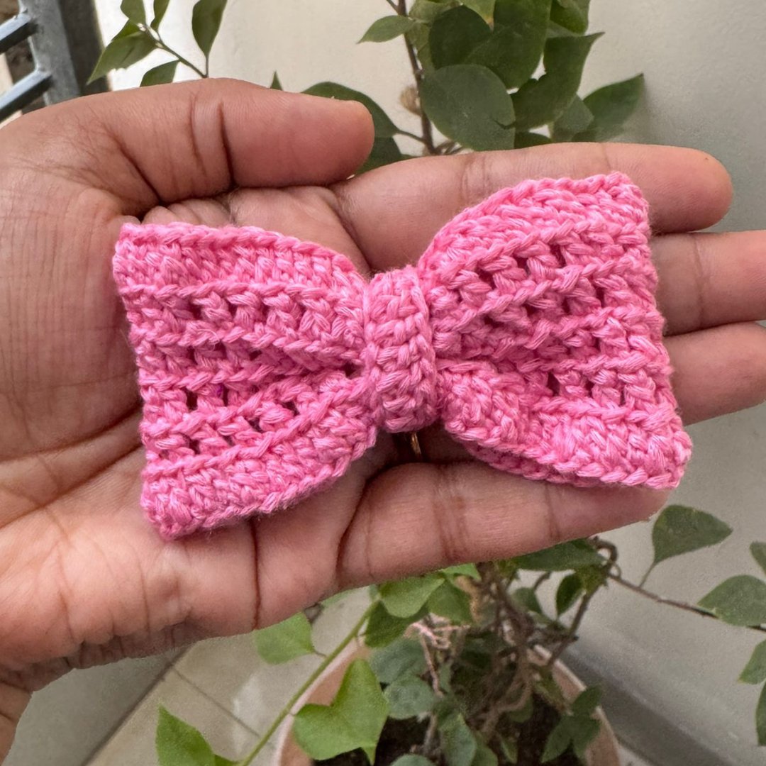 Crochet Hair Bow