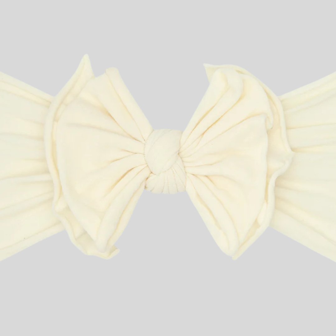 Cute Off White Princess Bow